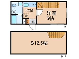 ドムス・スタイル目黒・不動前の物件間取画像